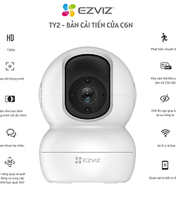 Camera WiFi EZVIZ TY2 1080P