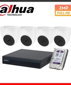Combo 4 Camera Dahua HDCVI 2MP hồng ngoại