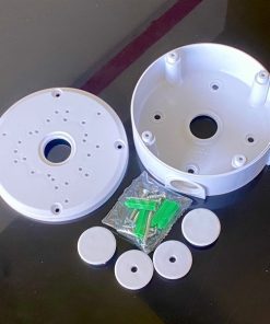 Hộp kỹ thuật tròn cho camera đường kính 12cm chống nước IP66