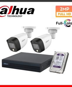 Combo 2 Camera Dahua HDCVI 2MP Full Color