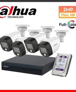 Combo 4 Camera Dahua HDCVI 2MP Full Color