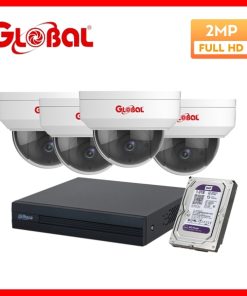 Combo 4 Camera IPC Global 2.0 Mpx