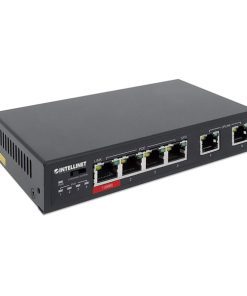 Switch PoE Fast FT06 4 ports + 2 uplinks 100Mbps