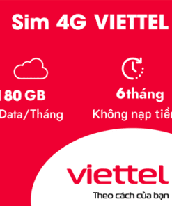 SIM 4G Viettel 6 tháng