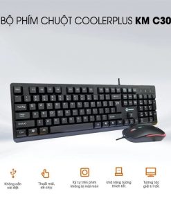 Combo chuột phím có dây CoolerPlus KM-C30
