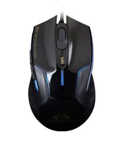 Chuột Gaming có dây Newmen N5000S (Led, Silent switch) (Màu đen)