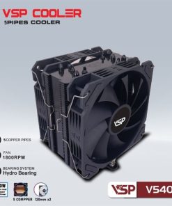Fan tản nhiệt CPU VSP V540 (Đen)
