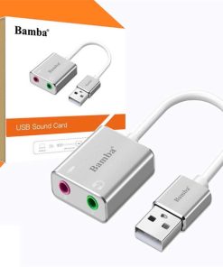 Bộ chuyển USB to Audio 7.1 Sound Bamba