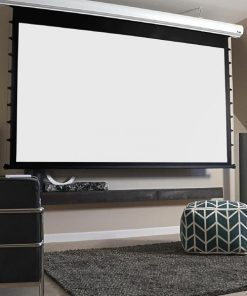 Màn chiếu điện âm trần căng dây 100-inch EXZEN ELW100-ECA-TTS