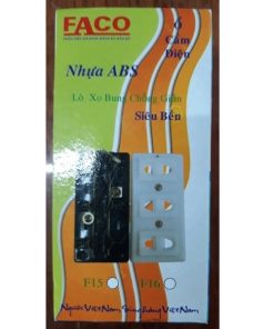 Ổ cắm 3 FACO F16
