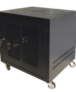 Tủ Rack 10U D600 (520x550x600) màu đen có bánh xe