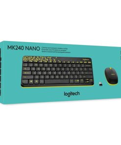 Combo chuột phím không dây Logitech MK240 NANO