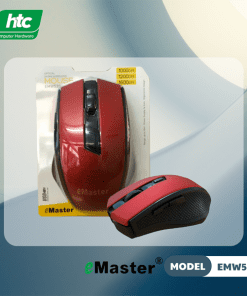 Chuột không dây Emaster EMW520 (Màu đỏ)