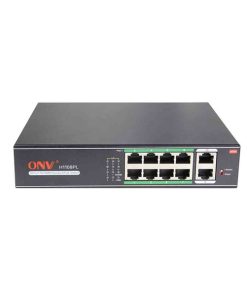 Switch PoE ONV 8 ports + 2 uplinks - H1108 PLS 100M