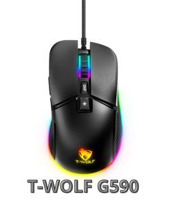 Chuột Gaming có dây T-Wolf G590 Led RGB