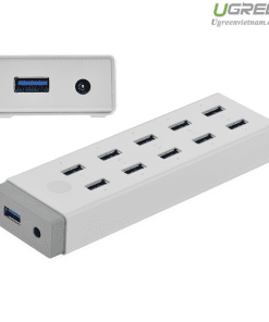 Bộ chia đa năng Hub 1 USB 3.0 to 10 Ports Ugreen 20297