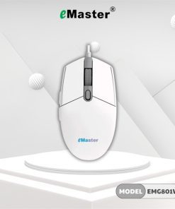 Chuột có dây Emaster EMG801W (Màu trắng)