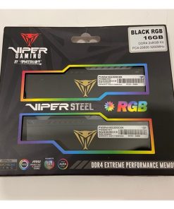 Kit RAM PC DDR4 Patriot Viper Steel RGB 16GB (2x8GB) 3200MHz