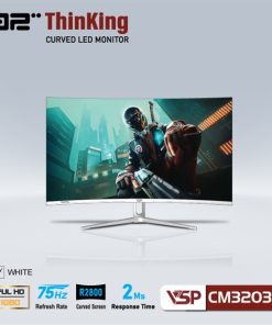 Màn hình cong 32 inch VSP ThinKing Master Gaming VL32 (CM3203W) White