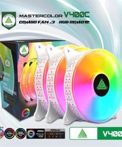 Bộ Kit 3 Fan case VSP V400C Led ARGB (White)