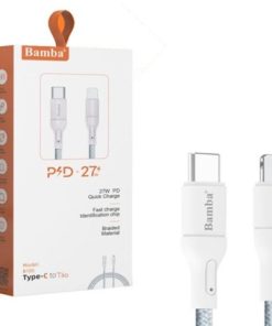 Dây cáp sạc nhanh Usb C - Lightning Bamba B105