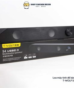 Loa vi tính T-Wolf S4 2.0 Led