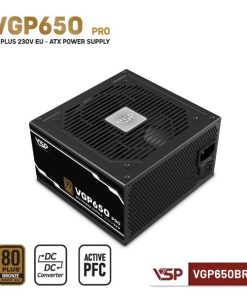 Nguồn máy tính VSP 650w 80 Plus Bronze VGP650BRU PRO