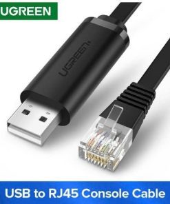 Cáp lập trình Console USB to RJ45 FTDI Ugreen 50773 dài 1.5m