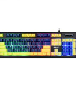 Bàn phím cơ Gaming Edra EK302 - Vàng + Xanh