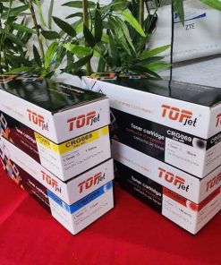 Hộp mực laser màu vàng Topjet CRG069 (có chip) cho máy in Canon 673CDW/674CX/MF752CDW/754CDW