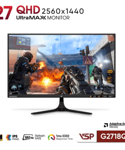 Màn hình VSP G2718Q1 27 inch IPS 2K 180Hz màu đen