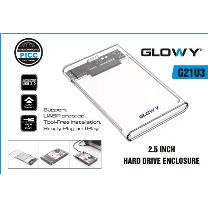 Box ổ cứng Glowy - Cái