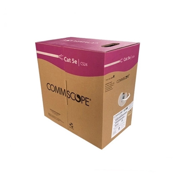 Cáp mạng COMMSCOPE CAT5e UTP 8 lõi 24AWG, màu trắng (305m/thùng) - Mét