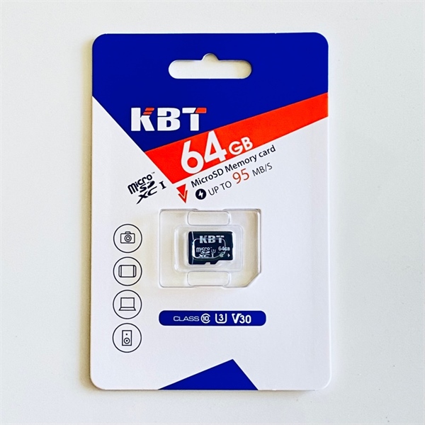 Thẻ nhớ MicroSD KBT 64GB - Thẻ