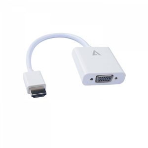 Adapter trắng HDMI to VGA - Cái