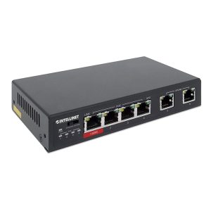 Switch PoE Fast FT06 4 ports + 2 uplinks 100Mbps - Cái Switch PoE Fast FT06 4 ports + 2 uplinks 100Mbps - Cái