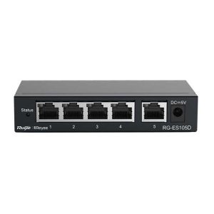 Switch mạng Ruijie RG-ES105GD 5 Port 1Gbps - Cái Switch mạng Ruijie RG-ES105GD 5 Port 1Gbps - Cái