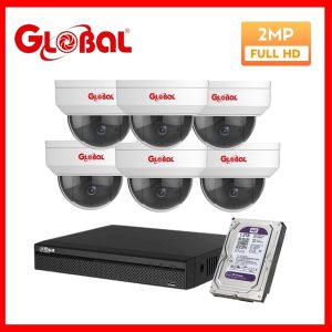 Combo 6 Camera IPC Global 2.0 Mpx - Bộ