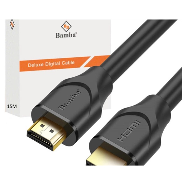 Cáp HDMI 2.0 4K Bamba 15 mét - Sợi