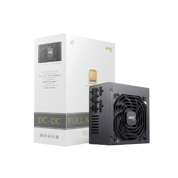 Nguồn máy tính Acer AC1000 1000W Full Modular (80 Plus Gold) - Cái