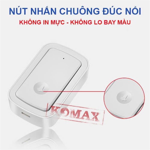 Nút nhấn báo động khẩn cấp Komax KMR90A - Cái