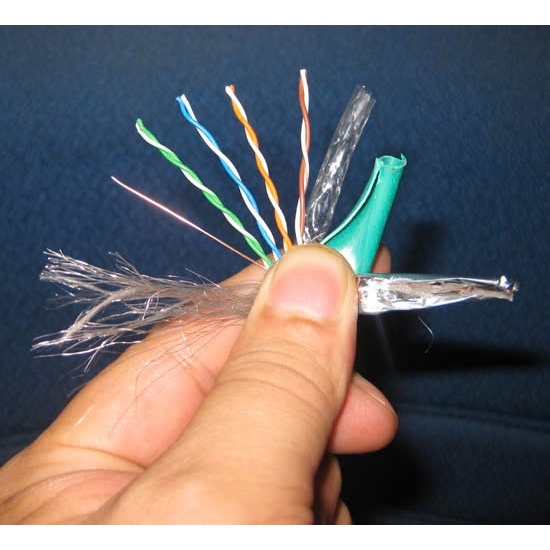Cáp mạng TENDA CAT5E SFTP 1003H - Mét