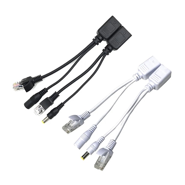 Jack PoE injector RJ45+12V - Cái