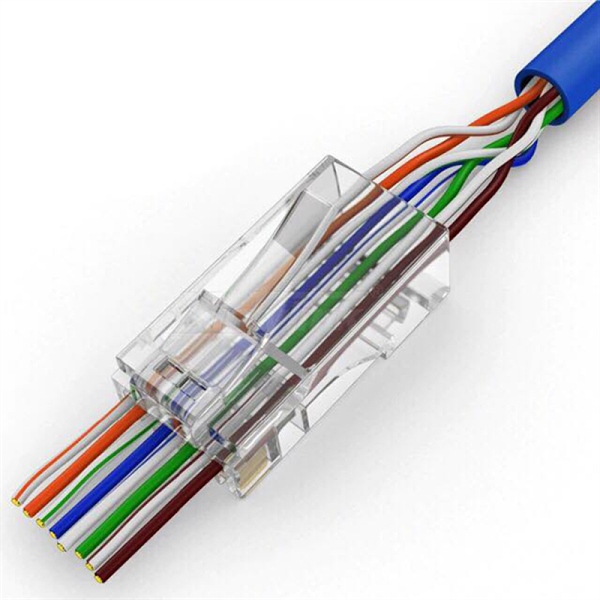 Đầu mạng xuyên thấu CAT5e - Cái