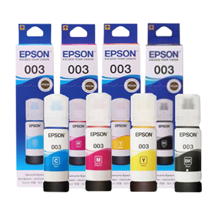 Combo Mực in Epson 003 chính hãng 4 màu - Bộ