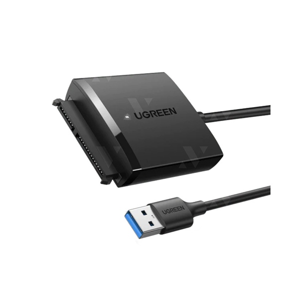 Bộ chuyển USB 3.0 to SATA Ugreen có nguồn phụ (dùng cho ổ cứng 3.5 inch) 60561 - Cái