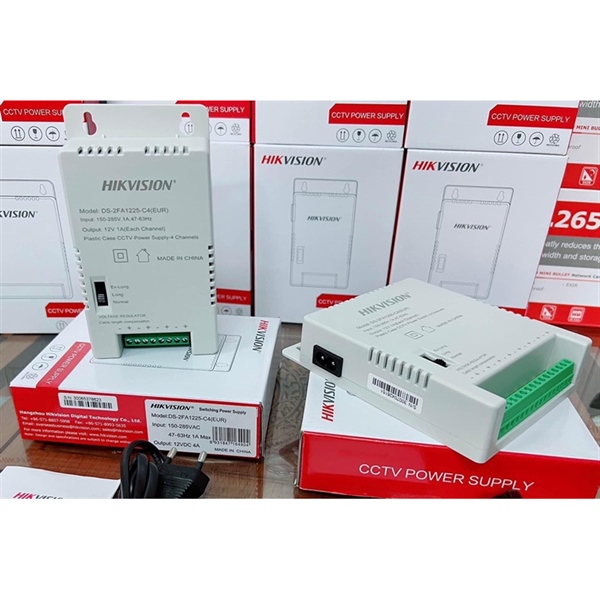 Nguồn tổng Hikvision cho 8 camera DS-2FA1205-C8 (EUR) - cái