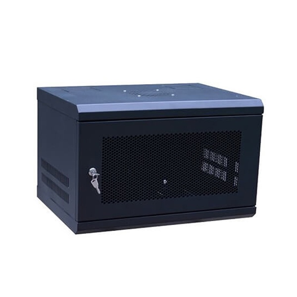 Tủ Rack 6U D600 (320x550x600mm) màu đen - Cái