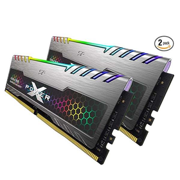 RAM PC DDR4 SP C16 16GB 3200MHz UDIMM tản nhiệt thép RGB - Thanh