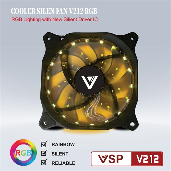 Fan Case V212 Led RGB - Cái